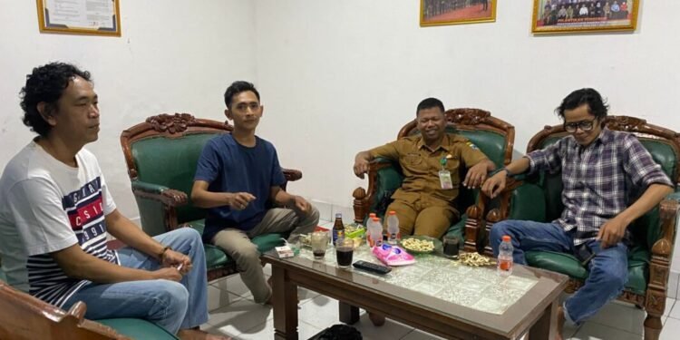 Kesbangpol Kabupaten Pandeglang Kunjungi Sekretariat PWI, Haji Yanadi: Kami Terus Membangun Sinergitas 1 PWI