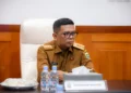 Gubernur Banten Andra Soni menegaskan rumah sakit haram tolak pasian penerima bantuan iuran jaminan kesehatan. (Raffi/Bantenraya.com)