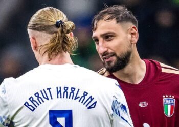 Norwegia Kalahkan Italia, Erling Haaland Akhirnya Bisa Tampil di Piala Dunia 6 Erling Haaland Norwegia
