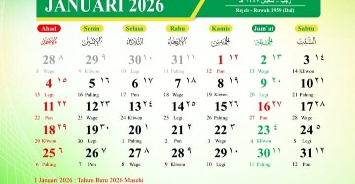 kalender Hijriah