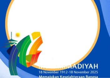 Link Twibbon Milad Muhammadiyah ke-113, Buruan Pasang Fotomu di Media Sosial 5 Milad Muhammadiyah