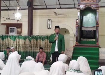 PUI Banten Sambut Hangat 700 Pezikir dari Jawa Barat di Masjid Agung Banten 1 PUI
