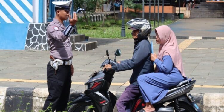 Operasi Zebra Maung di Pandeglang, Hanya Puluhan Pengendara yang Terjaring 1 Razia