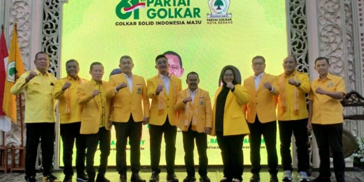 Andika Hazrumy Minta Pengurus Golkar Kota Serang Kader yang Mau Bekerja 1 Golkar