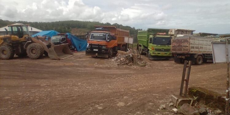 Tambang Batu Dikeluhan Warga, Satpol PP Pandeglang Turun ke Lokasi dan Hasilnya........ 1 tambang batu