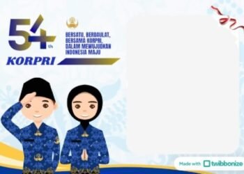 Link Twibbon HUT KORPRI 2025, ASN Wajib Meramaikan 2 HUT Korpri