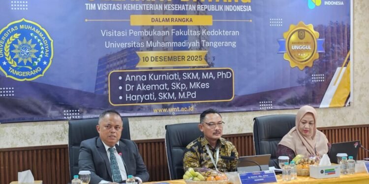 Verifikasi SDM Pendirian Fakultas Kedokteran, Kemenkes Datangi UMT 1 IMG 20251210 WA0123