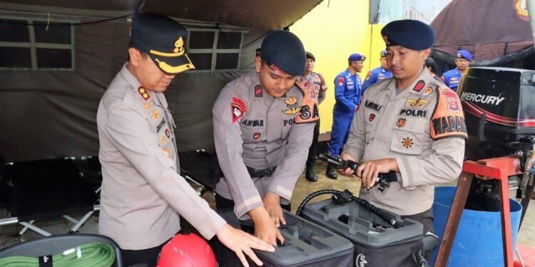 Polres Pandeglang Buka Posko Siaga Bencana di Tempat Wisata 1 Pandeglang