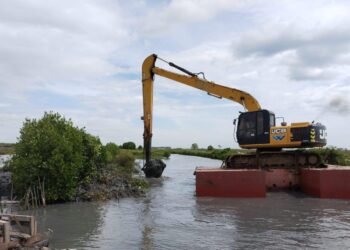Sungai Tonjong di Kramatwatu Dinormalisasi Untuk Cegah Banjir di Kabupaten Serang 2 Kabupaten serang