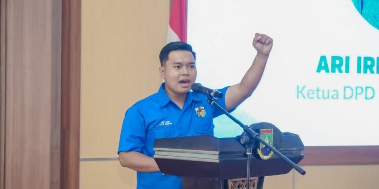 Ketua DPD KNPI Kota Cilegon Ari Irmawan