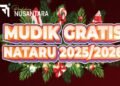 Buruan Daftar Mudik Gratis Nataru 2025 Bareng Kemenhub, Cek Syarat dan Link Pendaftaran 10 Mudik Gratis Nataru