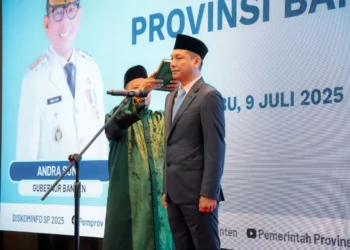 Pengangkatan Sekda Banten