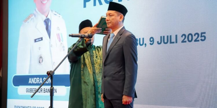 Pengangkatan Sekda Banten