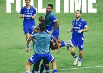 Persib Bandung menang 3-1 atas Borneo FC pada laga tunda pekan ke-4 BRI Super League