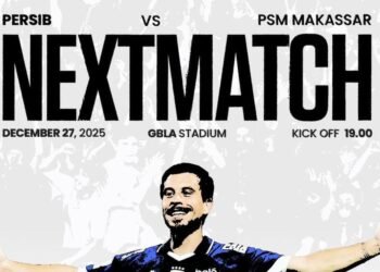 Persib vs PSM di BRI Super League
