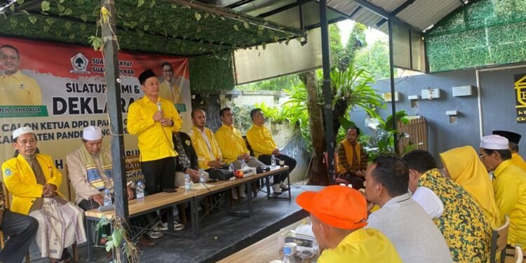 Agus Umam Mantap Maju Jadi Ketua Golkar Pandeglang 1 Tubagus Agus Khotibul Umam