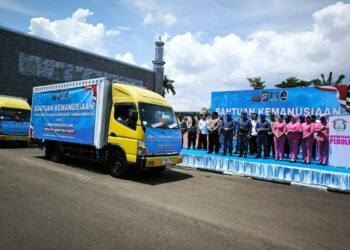 Uang Ratusan Juta Plus Tumpukkan Logistik, Polda Banten Kirim Bantuan Kemanusiaan ke Sumatera 3 Polda Banten