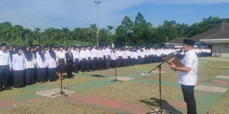 Baru Dilantik, Walikota Cilegon Langsung Beri Peringatan Keras ke Ribuan PPPK 1 Walikota Cilegon lantik PPPK