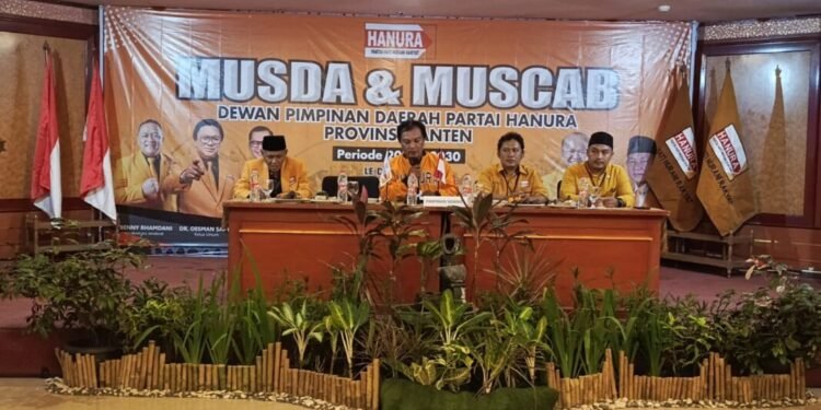 Pemilu 2024 Zonk, Hanura Banten Targetkan Raih Kursi Pada 2029 1 Hanura