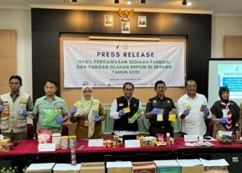 BBPOM Serang Temukan Ribuan Produk Ilegal, Nilai Barang Bukti Capai Rp650 Juta 6 BBPOM Serang