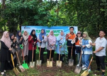 Sekolah Terdampak Proyek Tol, Wika Serpan Tanam 100 Pohon di SDN Cimaung 4 6 Serpan