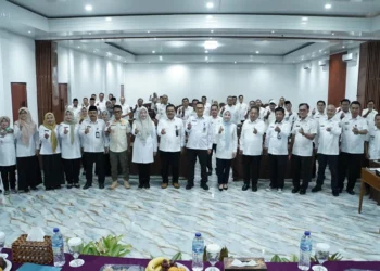 Zakiyah dan camat di Kabupaten Serang