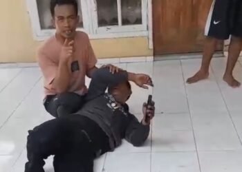 Pelaku Curanmor Ditangkap Warga Saat Kabur dengan Motor Curiannya di Pandeglang, Sempat Jatuh dan Terluka 6 curanmor