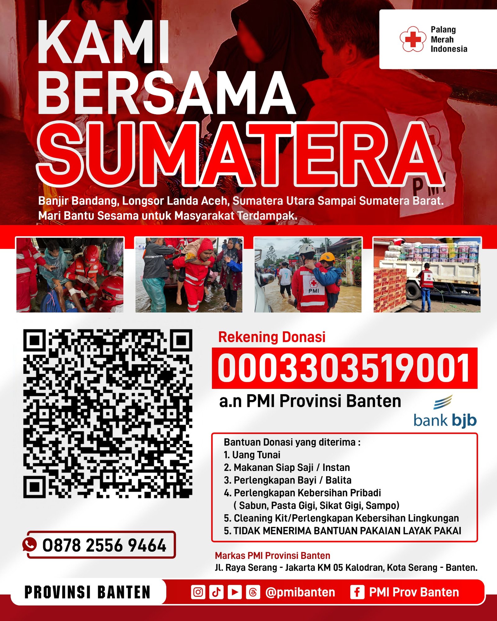 donasi PMI bantenraya