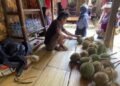 Panen Durian Anjlok, Harga Durian Baduy Melonjak 7 durian