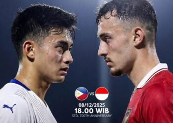 Adu Rangking FIFA Filipina vs Indonesia, Perjuangan Pertama Garuda Muda di SEA Games 2025 3 indonesia