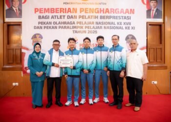 Atlet Popnas Banten Diganjar Bonus Puluhan Juta Oleh Gubernur Banten 9 popnas