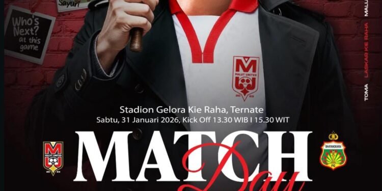 Kesempatan Malut United kembali raih kemenangan di kandang. (Instagram@malutunitedfc)