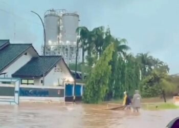 Kota Cilegon dikepung banjir