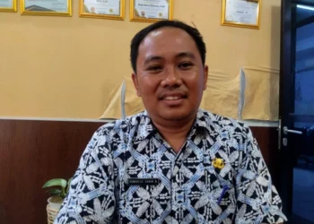 Penata Kelola Penanaman Modal Ahli Madya DPMPTSP Kabupaten Lebak, Robertus Erwin. (Aldi Setiawan/Banten Raya) Realisasi investasi di Lebak