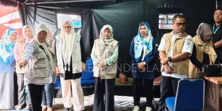 Posko kesehatan Pandeglang