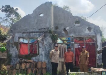 rumah rusak bencana Kabupaten Serang