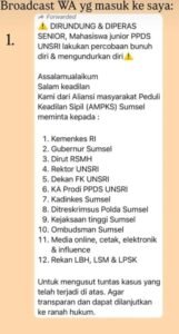 PPDS Unsri