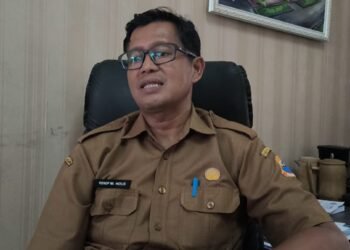 Kepala Disbudpar Lebak, Yosep M Holis saat ditemui di ruang kerjanya, Senin, 5 Januari 2026.(Aldi Setiawan/Banten Raya)