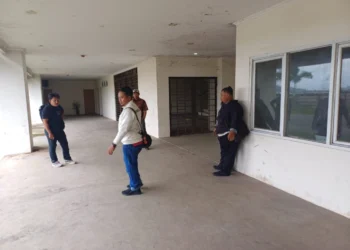 Cabor angkat besi sedang melakukan pemantauan untuk mempersiapkan venue POpda. (hendra?bantenraya)