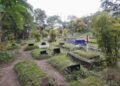 Suasana Makam Balung di Kota Cilegon yang biasanya menjelang ramadan dikunjungi ribuan warga dadi berbagai daerah. (Uri/Banten Raya)