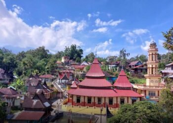 Suasana di Nagaria Tuo Pariangan, Sumatera Barat. Dok: Jadesta Kemenparekraf