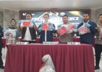 Prapradilan Tersangka HA Cilegon Ditolak, Berkas Segera Dilayangkan ke Kejaksaan 7 Suasana penetapan HA sebagai tersangka pembunuhan anak di BBS III. (Uri/Banten Raya)