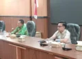 Bisa Untuk Tandon Antisipasi Bajir, Dewan Cilegon Temukan Aset Lahan 7 Ribu Meter Milik Pemerintah Tak Tercatat 18 Suasana RDP penanganan banjir di Ciwandan. Dimana masib ada aset Pemkot yang bisa dimanfaatkan untuk tandon, Rabu 18 Februari 2026, (Uri/Banten Raya)
