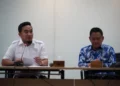 Robinsar Pasang Target BUMD Tak Lagi Rugi, Lakukan Upaya Penghematan Hingga Pengembangan Bisnis 20 Walikota Cilegon Robinsar saat menghadiri kerjasama PT PCM dengan Krakatau Steel belum lama ini. (Diskominfo)