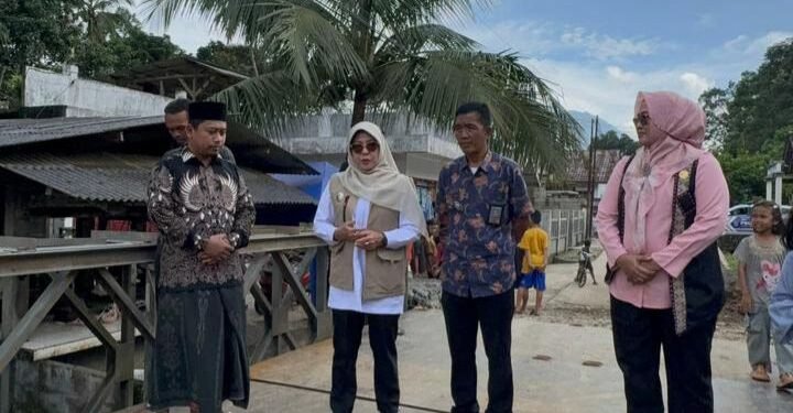 Akses Jalan Normal, Jembatan Sinarjaya Pandeglang Kembali Dibuka untuk Kendaraan 1 Jembatan Sinarjaya kembali normal
