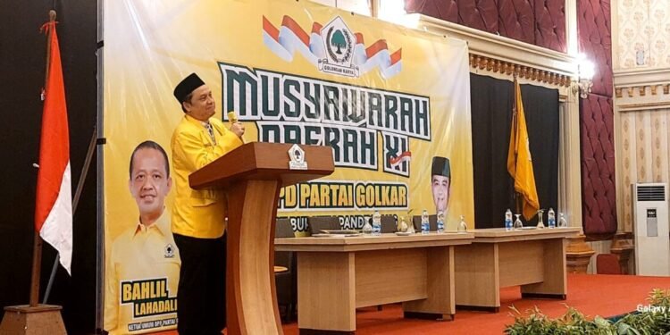 Tb A Khatibul Umam Pimpin DPD Golkar Pandeglang, Dipilih Aklamasi 1 Musda Golkar Pandeglang