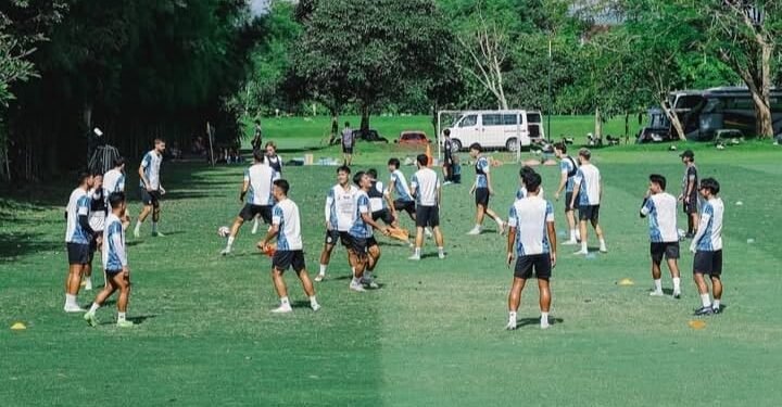 Para pemain PSIM Yogyakarta