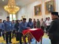 Suasana pelantikan pejabat Eselon 2 menjadi Jabatan Tinggi Pratama (JPT) di lingkungan Pemkot Cilegon tanpa manajemen talenta, Rabu (4/2). (Tia/Banten Raya)