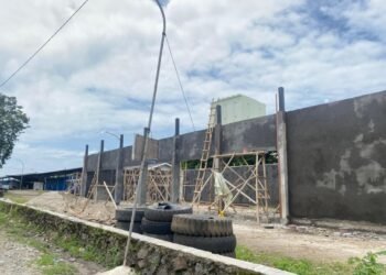 Salah satu pembangunan Koperasi Merah Putih di Kota Cilegon