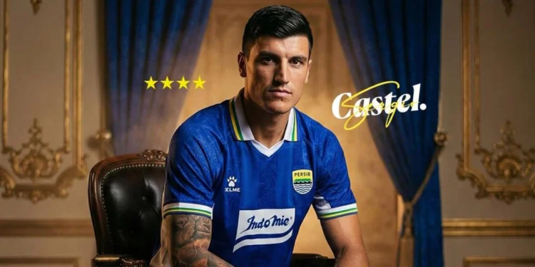 Sergio Castel pemain anyar Persib Bandung. (Instagram/@bandungfootball)